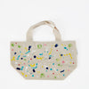 Hand-painted fair trade cotton bag "Be My Baby"